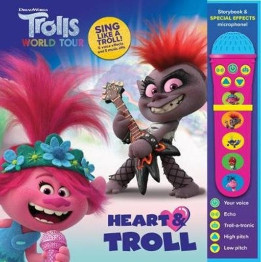 Book cover of: Trolls 2 Voice Changing Microphone. By: Editors of PI Kids