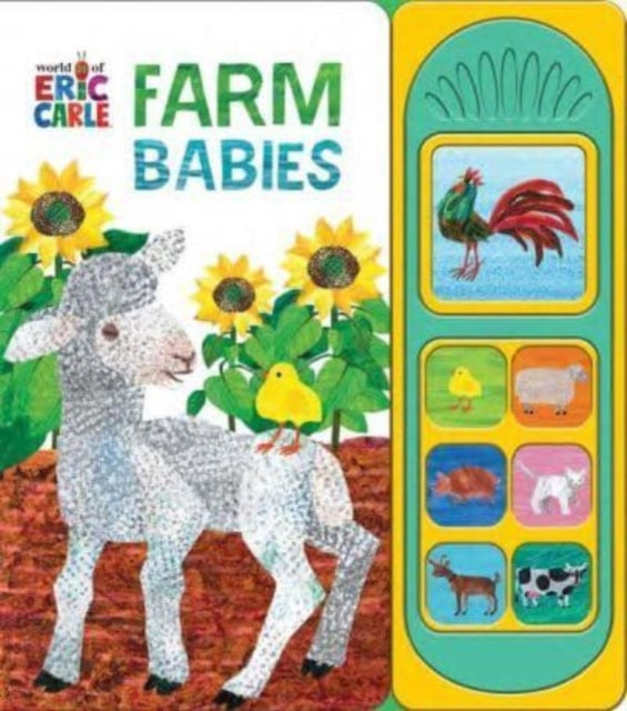 Book cover of: World Of Eric Carle Farm Babies Sound Book. By: PI Kids