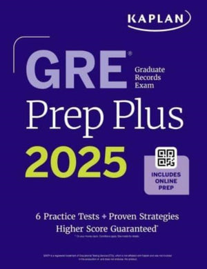 GRE Prep Plus, Ninth Edition (2025)