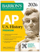 Book cover of: AP U.S. History Premium, 2026: Prep Book with 5 Practice Tests + Comprehensive Review + Online Practice. By: Barron's Educational Barron's Educational Series