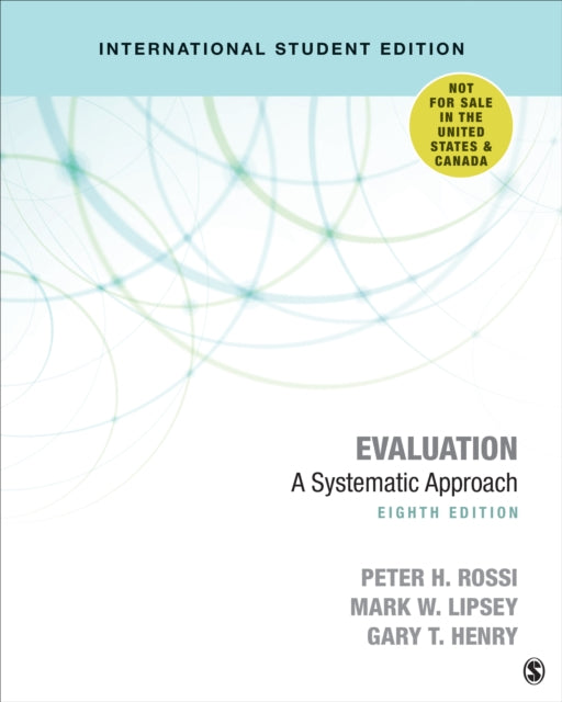 Book cover of: Evaluation - International Student Edition. By: Peter H. Rossi