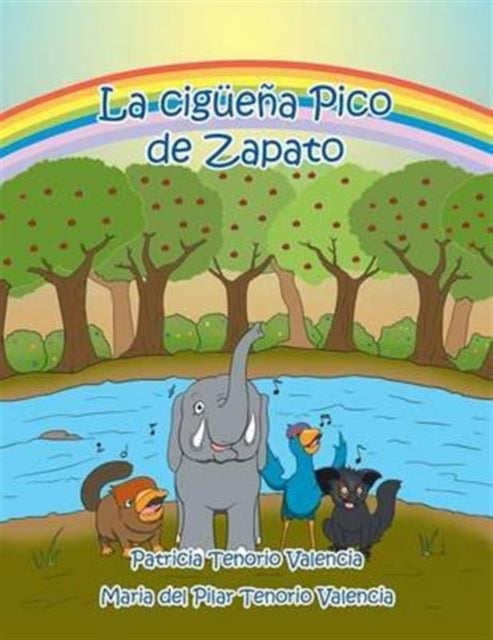 Book cover of: ciguena Pico de Zapato. By: Patricia Tenorio Valencia