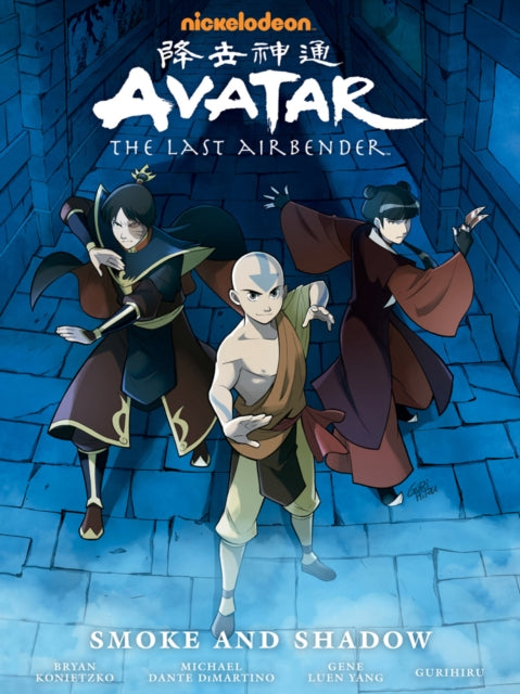 Book cover of: Avatar: The Last Airbender - Smoke and Shadow Library Edition. By: Gene Luen Yang