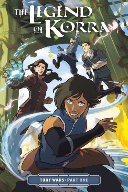 Book cover of: Legend of Korra, The: Turf Wars Part One. By: Michael Dante DiMartino