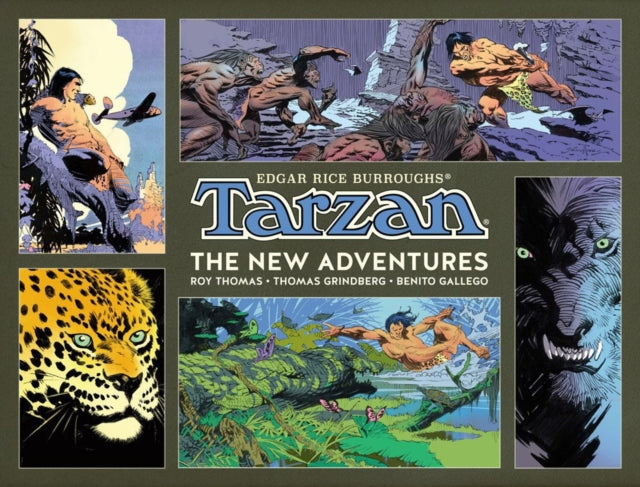 Book cover of: Tarzan: The New Adventures. By: Roy Thomas