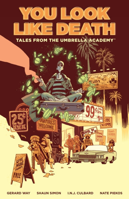 Book cover of: Tales from the Umbrella Academy: You Look Like Death Vol. 1. By: Gerard Way