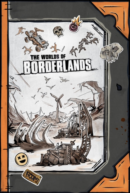 Book cover of: Worlds of Borderlands. By: Rick Barba