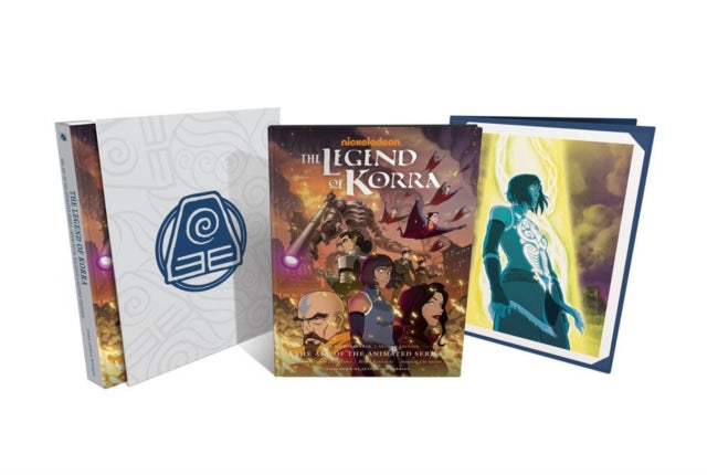 Book cover of: Legend of Korra: Art of the Animated Series - Book 4 (Deluxe). By: Michael Dante DiMartino