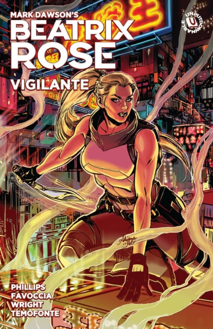Book cover of: Beatrix Rose: Vigilante (Graphic Novel). By: Stephanie Phillips