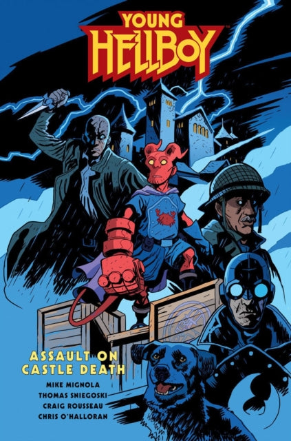 Book cover of: Young Hellboy: Assault on Castle Death. By: Mike Mignola