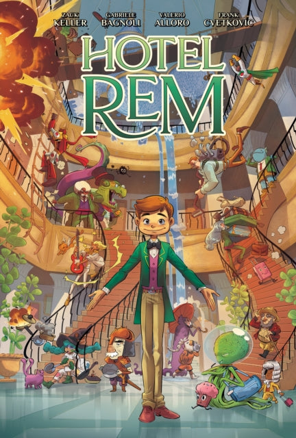 Book cover of: Hotel REM. By: Zack Keller