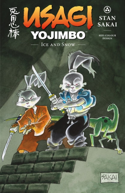 Book cover of: Usagi Yojimbo Volume 39: Ice and Snow. By: Stan Sakai
