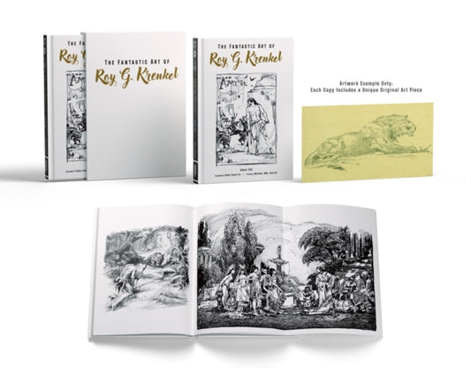 Book cover of: Fantastic Art of Roy G. Krenkel Limited Edition