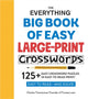 Book cover of: Everything Big Book of Easy Large-Print Crosswords. By: Charles Timmerman