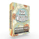 Book cover of: Positive Vibes Wall Collage Kit. By: Adams Media
