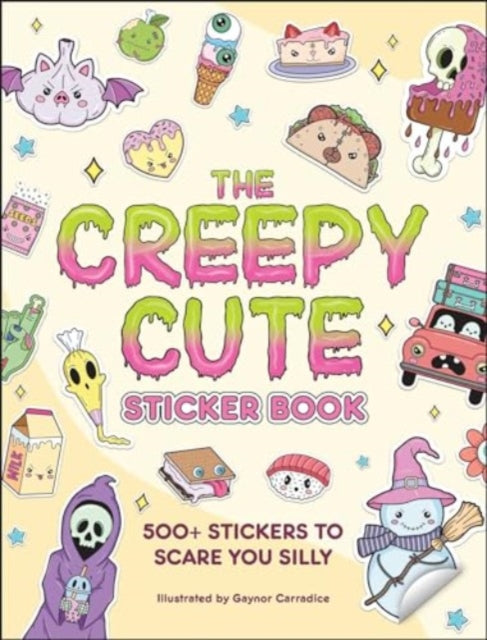 Book cover of: Creepy Cute Sticker Book