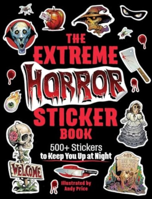 Book cover of: Extreme Horror Sticker Book