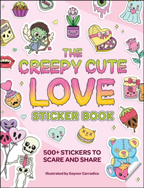 Creepy Cute Love Sticker Book
