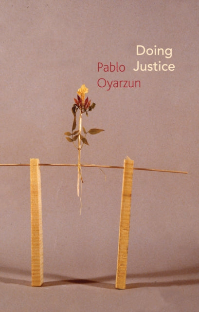 Book cover of: Doing Justice. By: Pablo Oyarzun