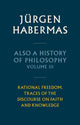 Book cover of: Also a History of Philosophy, Volume 3. By: Jürgen Habermas