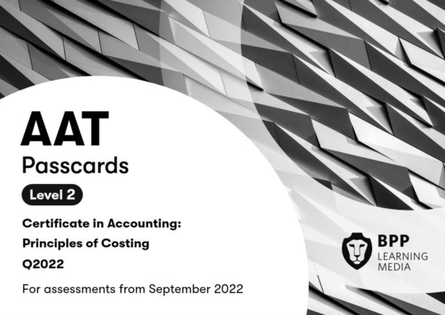 Book cover of: AAT Principles of Costing. By: BPP Learning Media