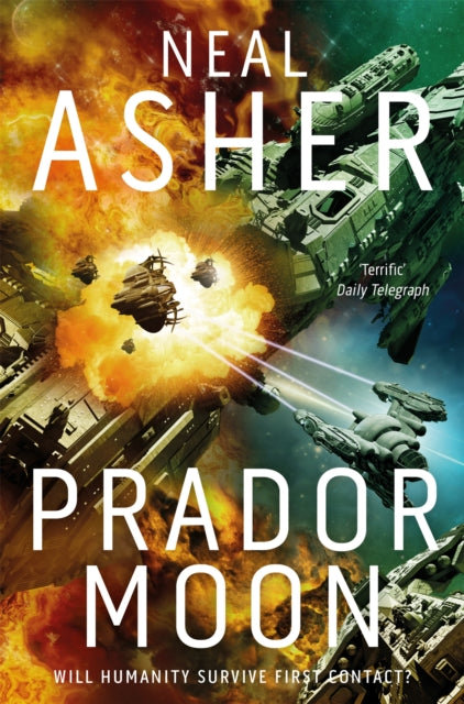 Book cover of: Prador Moon. By: Neal L. Asher