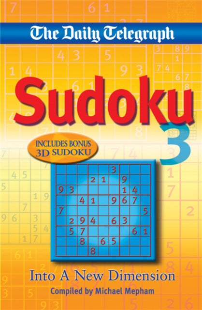 Book cover of: Daily Telegraph: Sudoku 3. By: Telegraph Group Limited