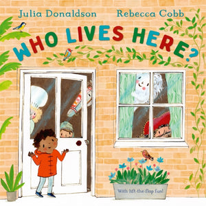 Who Lives Here?, With lift-the-flap-fun!