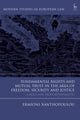 Book cover of: Fundamental Rights and Mutual Trust in the Area of Freedom, Security and Justice. By: Ermioni Xanthopoulou