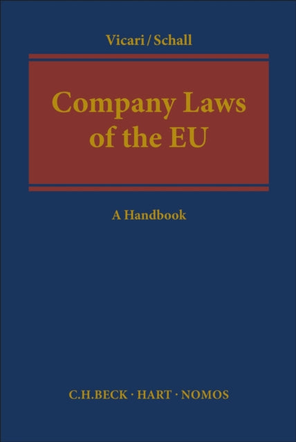Book cover of: Company Laws of the EU. By: Andrea Vicari