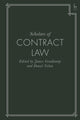 Book cover of: Scholars of Contract Law. By: James Goudkamp