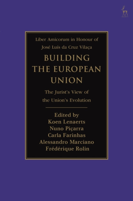 Book cover of: Building the European Union. By: Koenraad Lenaerts