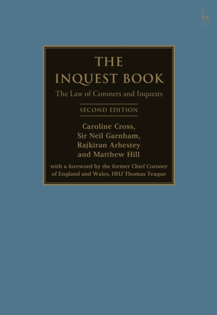 Book cover of: Inquest Book. By: Caroline Cross