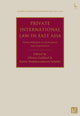 Book cover of: Private International Law in East Asia. By: Olivier Gaillard