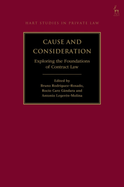 Book cover of: Cause and Consideration. By: Bruno Rodríguez-Rosado