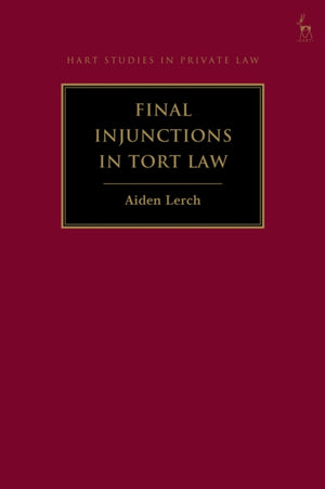 Final Injunctions in Tort Law