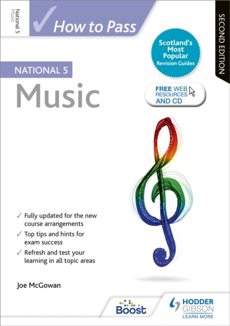 Book cover of: How to Pass National 5 Music, Second Edition. By: Joe McGowan