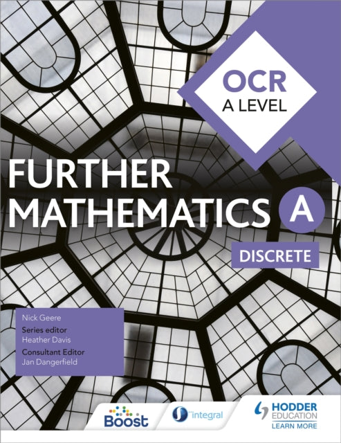 Book cover of: OCR A Level Further Mathematics Discrete. By: Owen Toller