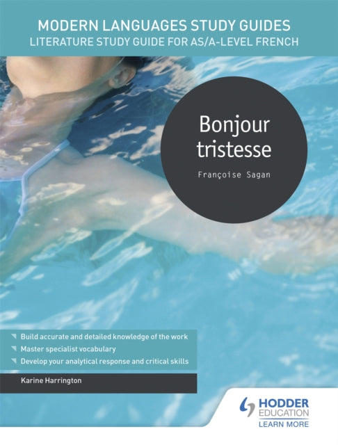 Book cover of: Modern Languages Study Guides: Bonjour tristesse. By: Karine Harrington