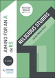 Book cover of: Aiming for an A in A-level RS. By: Julian Waterfield