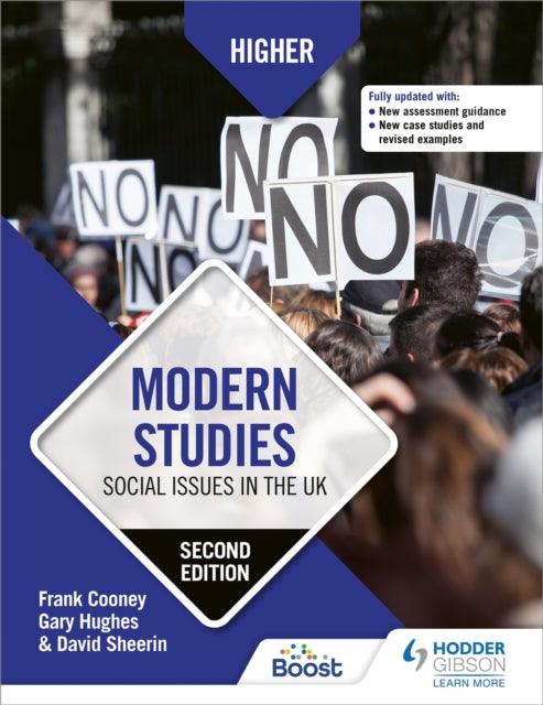 Book cover of: Higher Modern Studies: Social Issues in the UK, Second Edition. By: Frank Cooney