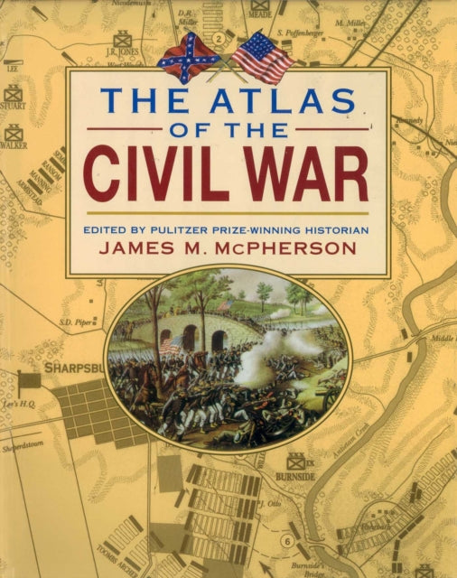 Book cover of: Atlas of the Civil War. By: James M. McPherson