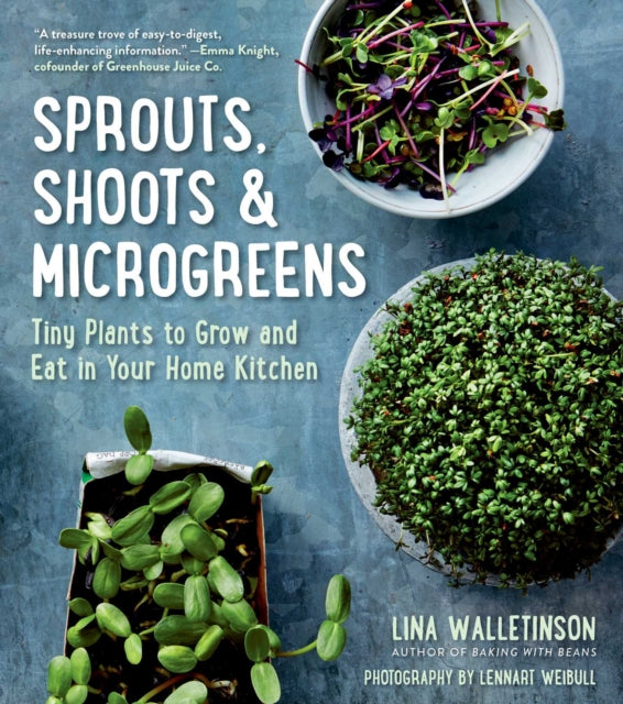Book cover of: Sprouts, Shoots & Microgreens. By: Lina Wallentinson