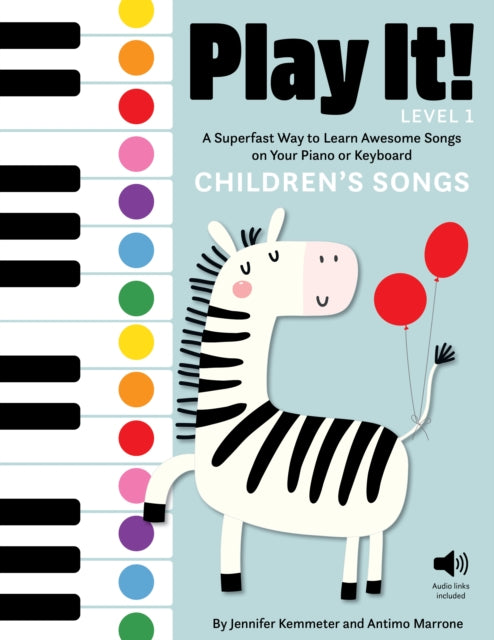 Book cover of: Play It! Children's Songs. By: Jennifer Kemmeter
