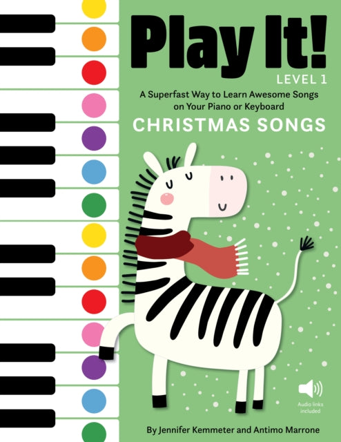 Book cover of: Play It! Christmas Songs. By: Jennifer Kemmeter