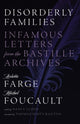 Book cover of: Disorderly Families. By: Arlette Farge