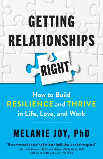 Book cover of: Getting Relationships Right. By: Melanie Joy