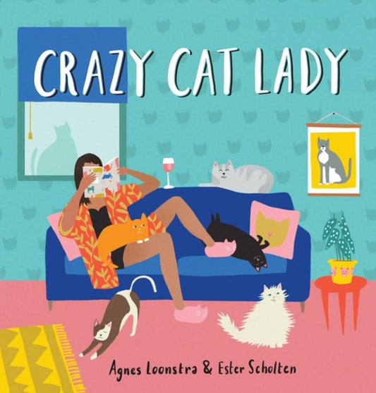 Book cover of: Crazy Cat Lady. By: Ester Scholten