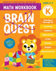 Book cover of: Brain Quest Math Workbook: Kindergarten. By: Workman Publishing