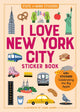 Book cover of: I Love New York City Sticker Book. By: Workman Publishing